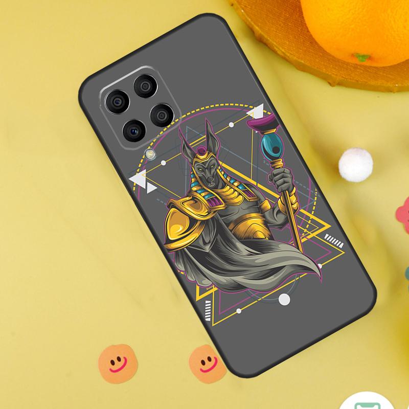 Чехол Anubis Египетский Бог для Samsung Galaxy M20 M30s M31 M51 M15 M55 M13 M23 M33 M53 M12 M32 M52 M14 M34 M54