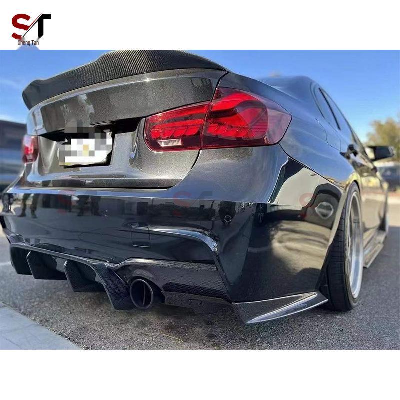 Задний диффузор BMW 3 серии F30/F35 MT Sport из углеродного волокна