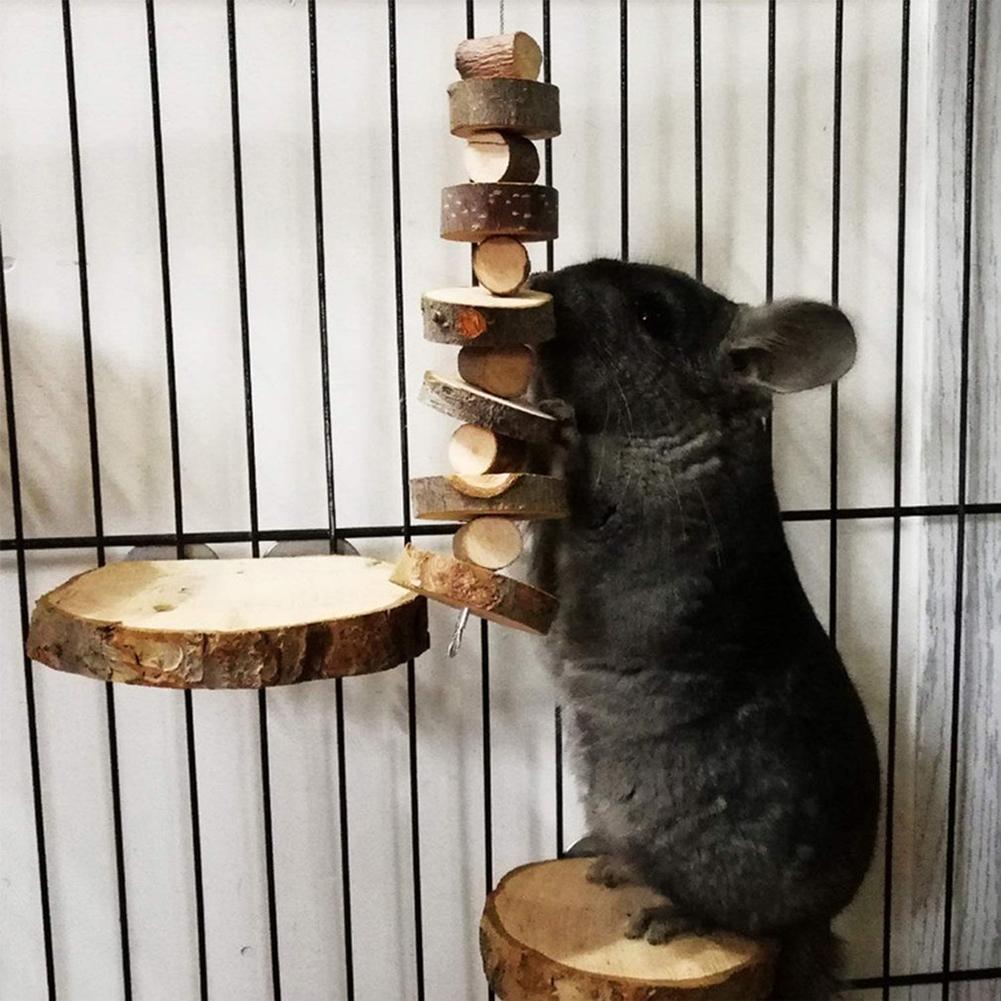 Natural Wood Chew Toy Small Animal Snack Toys Suitable For Rabbit Guinea Pig Chinchilla Hamster