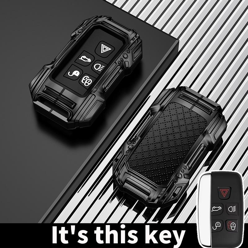 Car Remote Key Case Cover Shell for Land Rover Range Rover Sport Evoque Freelander Velar Discovery 4 Jaguar XE XJ XF Guitar ik20