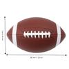 PU Leather Training Football Brown Rugby Ball Comfortable Grip Sports Ball  Game Play