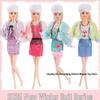 11-дюймовая кукла Барби Зимний модный набор: Юбка и свитер для игры в переодевание для девочек