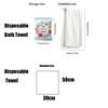 Washable Compressed Bath Towel Thickened And Large Face Towel Gifts Portable Bath Towels  Travel