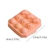 Silicone Molds Ice Cube Tray With Lid Rose Flower Heart Shape Reusable Ice Mold Bar Kitchen Accessories Ice Cream Maker Tool