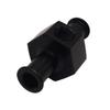 Fuel Nitrous Pressure Gauge Adapter 3/8" Hose 1/8" Npt Port Aluminum Universal