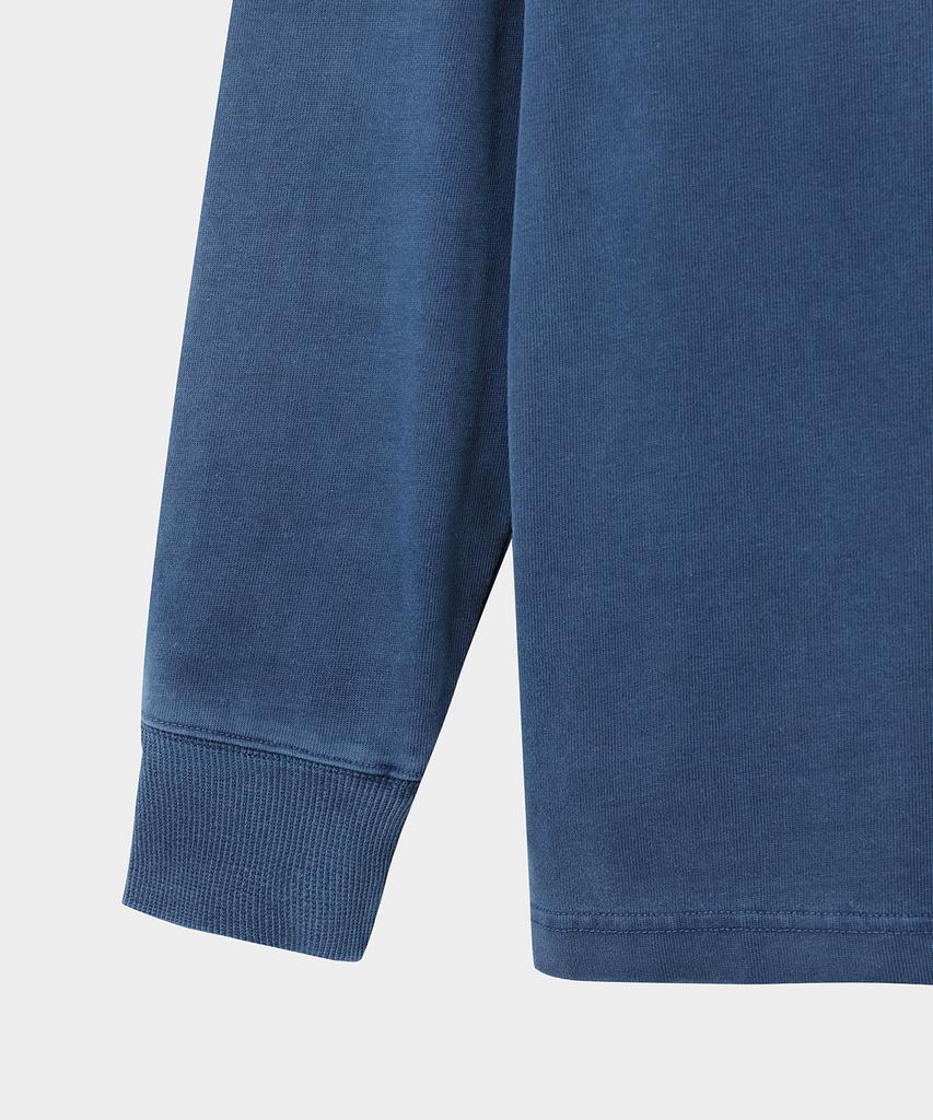 BROOKS BROTHERS Рубашка-поло с окрашиванием garment dye (военно-морской флот) (Bbntmm7488Qfs)