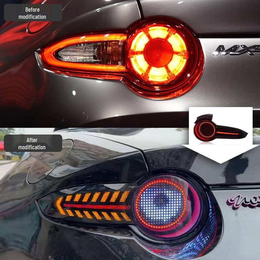 Mazda MX-5 (2016-2026) Светодиодный фонарь заднего хода с дневными ходовыми огнями и динамическими указателями поворота