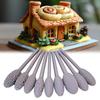 9 Pcs/Set Texture Tool for Clay Art Sculpting Pottery Oval Shaped Texturing
