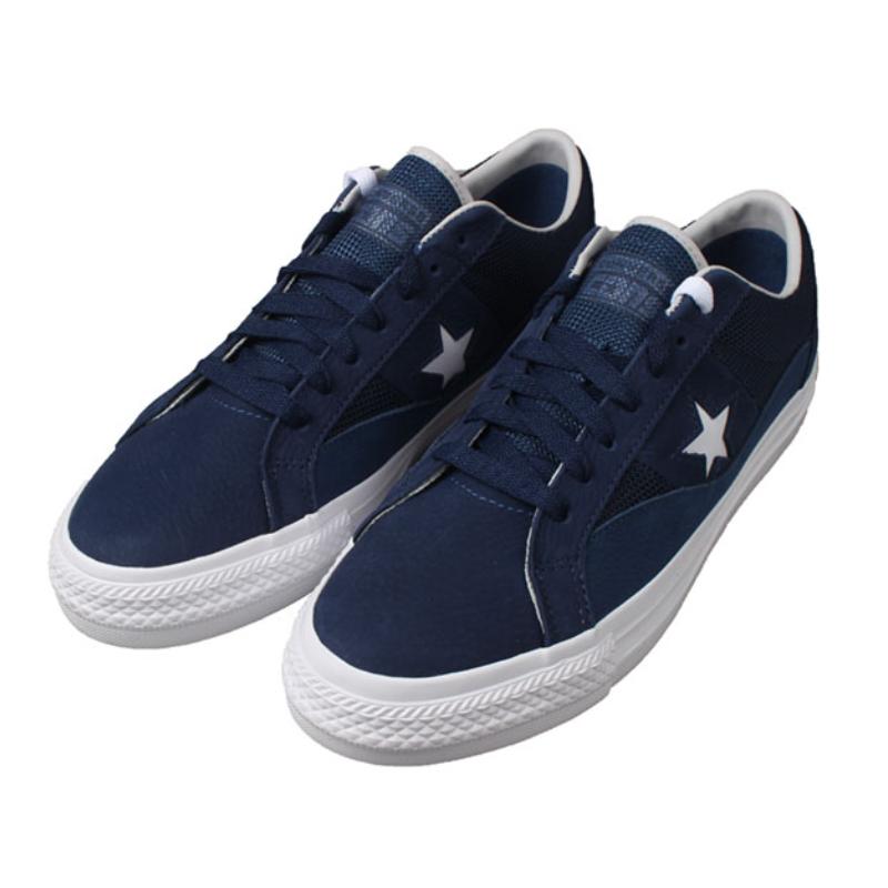 Alltimers x Converse One Star Pro OX Дышащие низкие кеды для скейтборда Унисекс Белые и синие