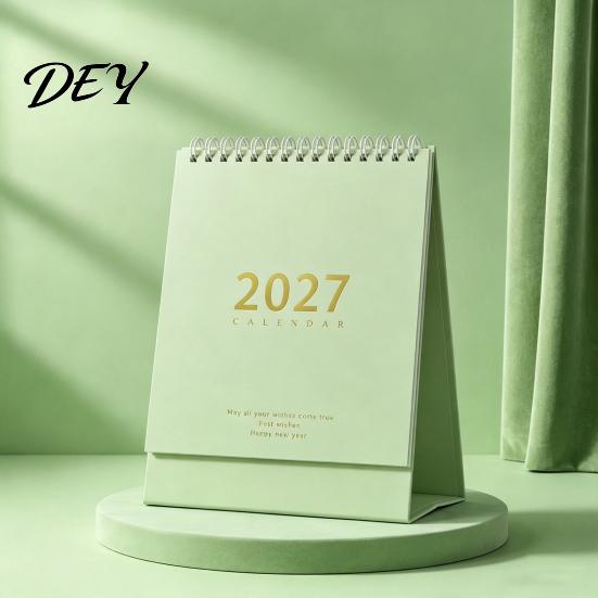 Большой ежедневный планировщик, настольный календарь 2026-2027, Окт 2026-Дек 2027, 14-месячный календарь, Профессиональные настольные аксессуары для планирования, организации