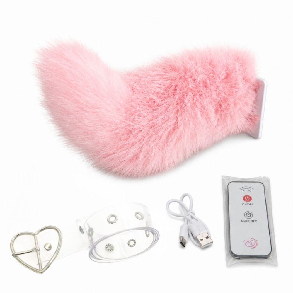 Voice Control Role-playing Belt Plush Electric Tail Halloween Cosplay Performances, Etc