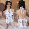 Sexy lingerie uniform love maid outfit hot passion free sexy uniform women's nightclub belly pocket