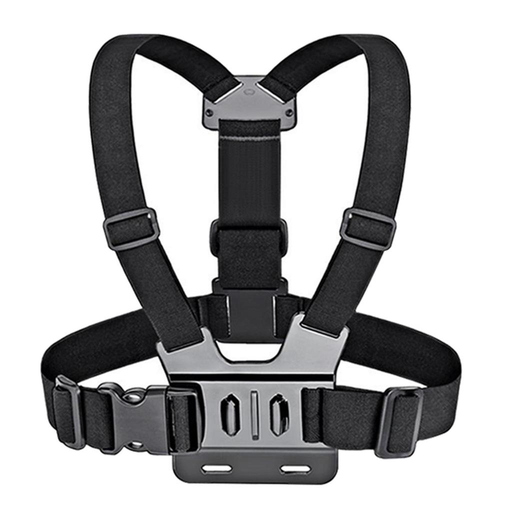 Спортивные аксессуары для камер GoPro и DJI Osmo: Комплект из 5 предметов: нагрудный и плечевой ремень.