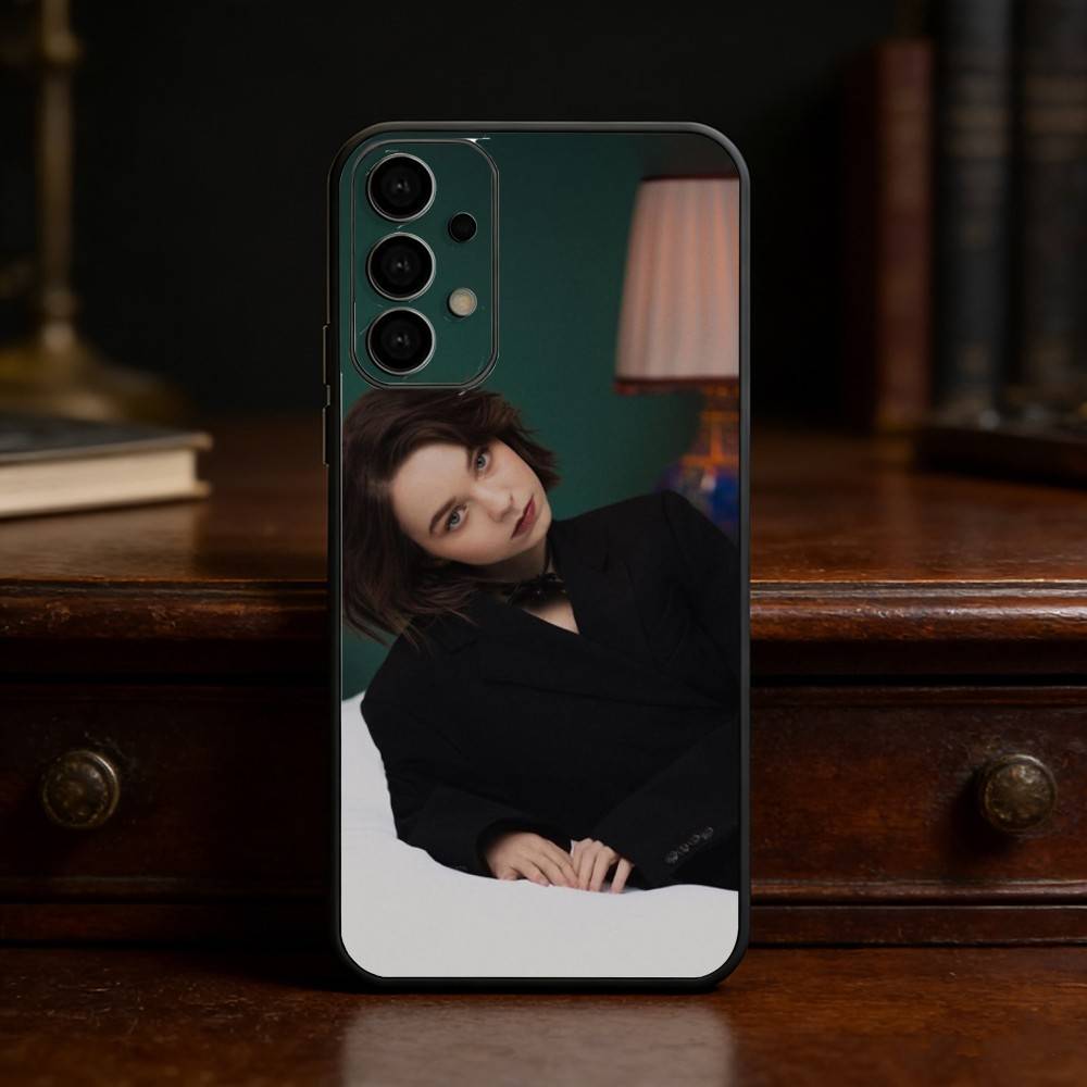 Милый E-Emma Актер M-Myers Чехол для телефона Samsung S25,24,23,22,30,21,10,9,Ultra,Plus,Lite Мягкий Черный Чехол