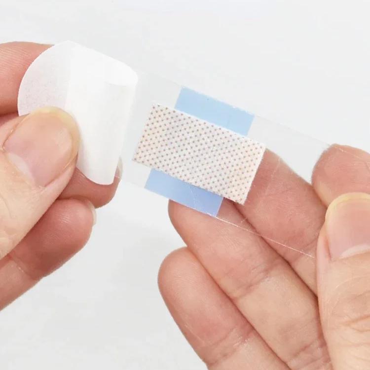50 шт. детские бинты водонепроницаемые дышащие лейкопластыри гемостаз рана наклейка перевязочный пластырь бандиты для детей