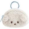 San-X Ishiyowa-chan Oshi Daisuki Plush Mini Pouch with Carabiner CA86301 Character Coin Purse Earphone Case