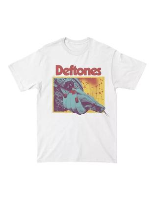 НОВАЯ футболка DEFTONES 2025 Tour Топы футболки Мужская Женская Унисекс Хлопок Полный размер S-4XL