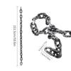 Halloween Chains Fake Chains 5 Feet Realistic Halloween Props Decorations for Indoor Party Prison Haunted House Graveyard Jail