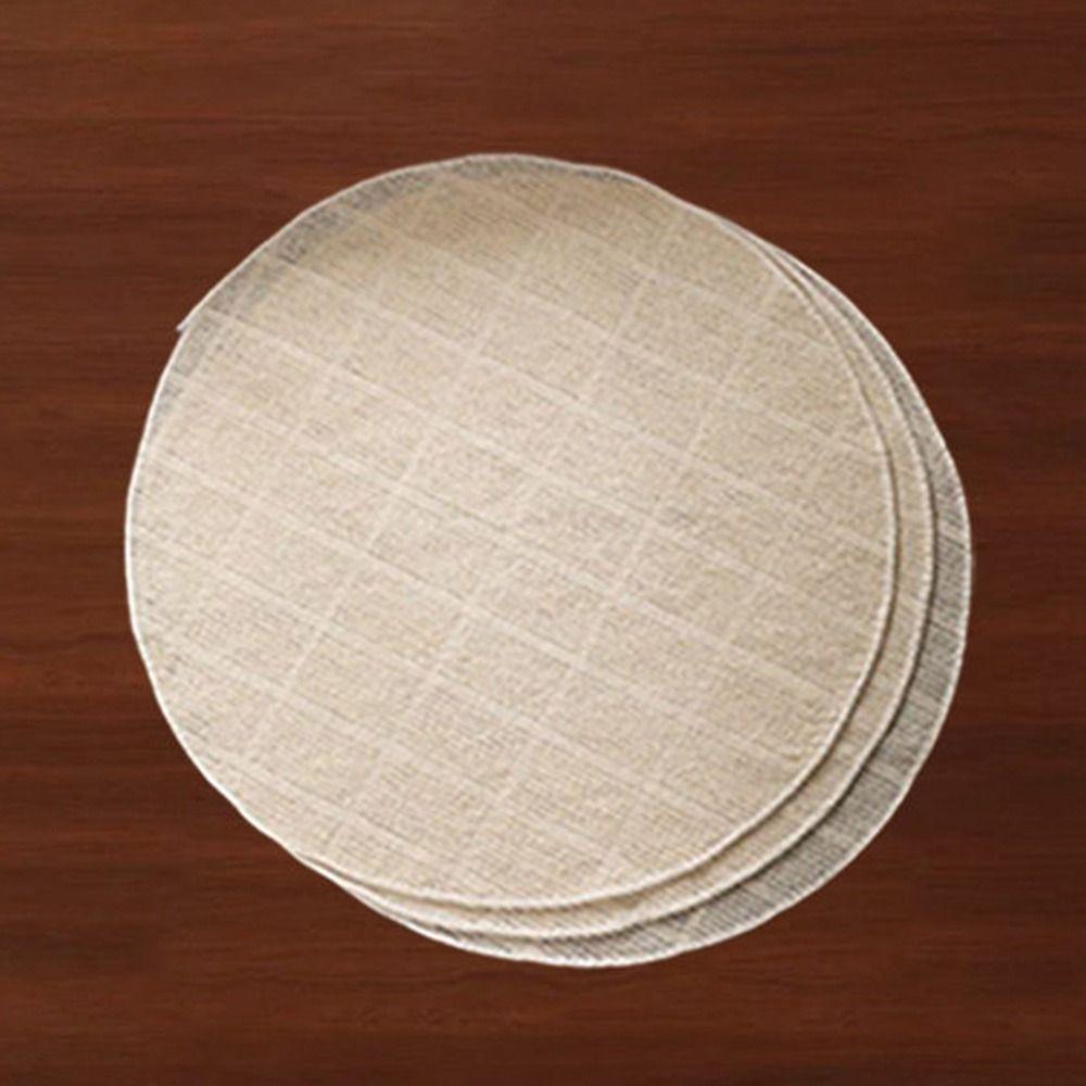 Non-stick Steaming Liner Cotton Steamer Mat New Round Steamer Cloth Rice Steaming