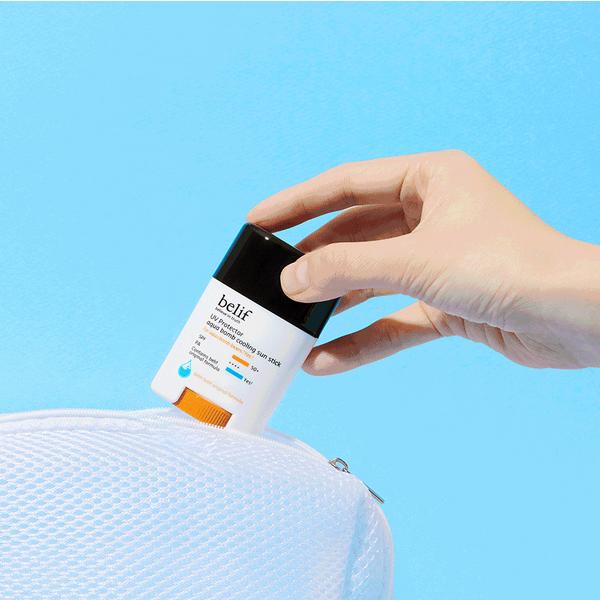 belif УФ-защитный Аква-бальзам Охлаждающий Солнцезащитный Стик SPF 50+ PA++++