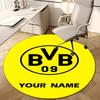 Personalized B-BVB Round Chair Office Rug - Perfect for Mat, Office Chair & More - Ideal Gift for Birthdays and Holidays