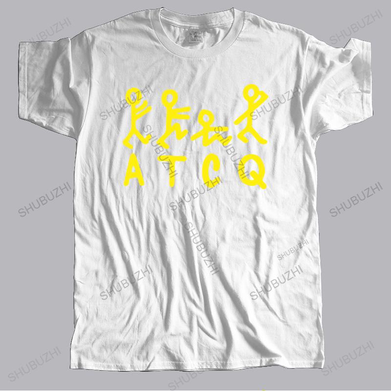 Unisex Summer Short Sleeve T Shirt Fashion Funny Tee A Tribe Called Quest Atcq Drop Shipping Unisex Cotton Oneck Vintage Teeshirt
