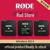 Накамерный микрофон Rode Wireless GO II «один к двум» с клипсой для прямой трансляции