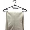 Shinko Hanger (Shinkohanger) Ultra Slim Reverse Shirt Hangers, Set of 10, Black, Anti-Slip, Non-Marking, Simple, Space-Saving, Slim, Clothes Drying, L