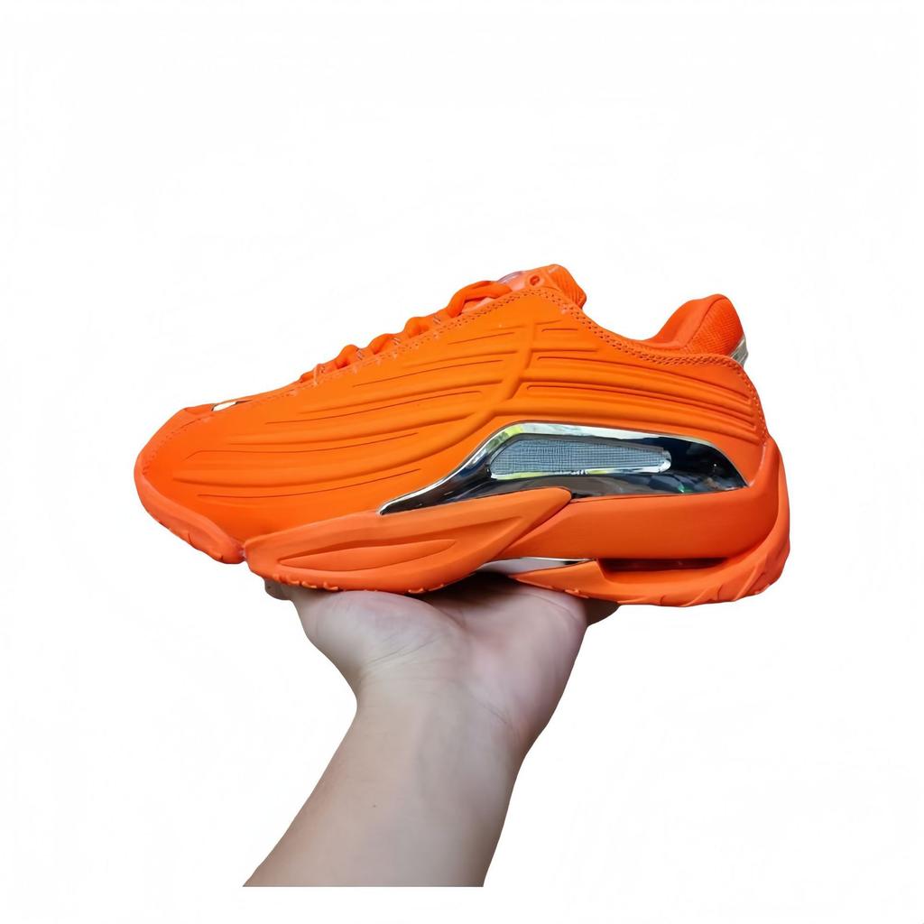 Винтажные баскетбольные кроссовки с толстой подошвой и воздушной подушкой, амортизирующие кроссовки для мужчин и женщин