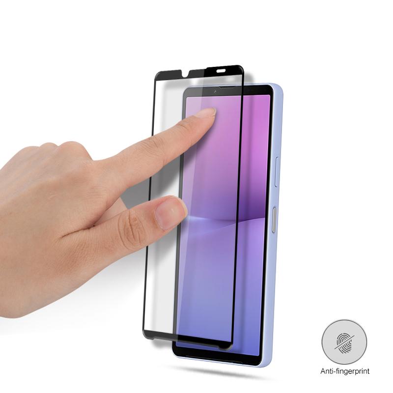 MOCOLO Для телефона Sony Xperia 10 V Защитная пленка на весь экран Вторичная закалка Шелкография Закаленное стекло