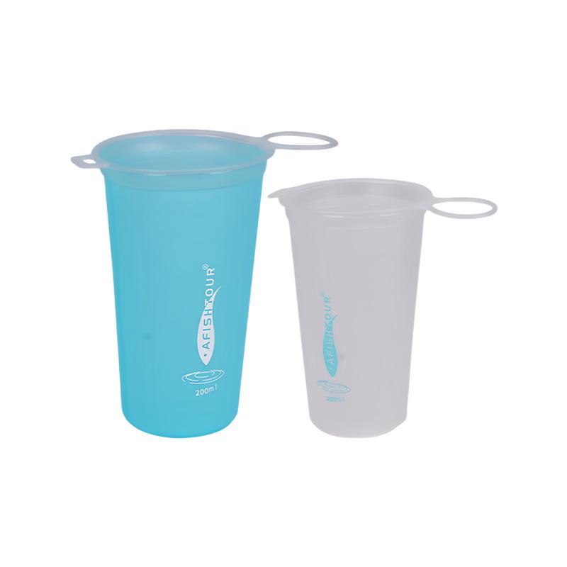 200ML Foldable Portable Outdoor Sports Camping Water Bottle