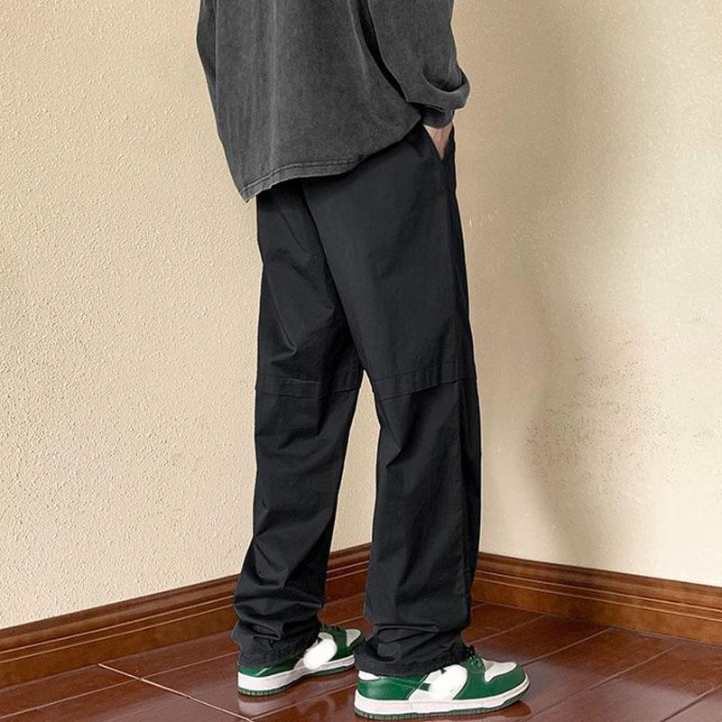 Мужская одежда Y2K Черные брюки-карго Спортивные штаны Брюки Широкие спортивные штаны Корейская модная одежда Уличная одежда Techwear для мужчин
