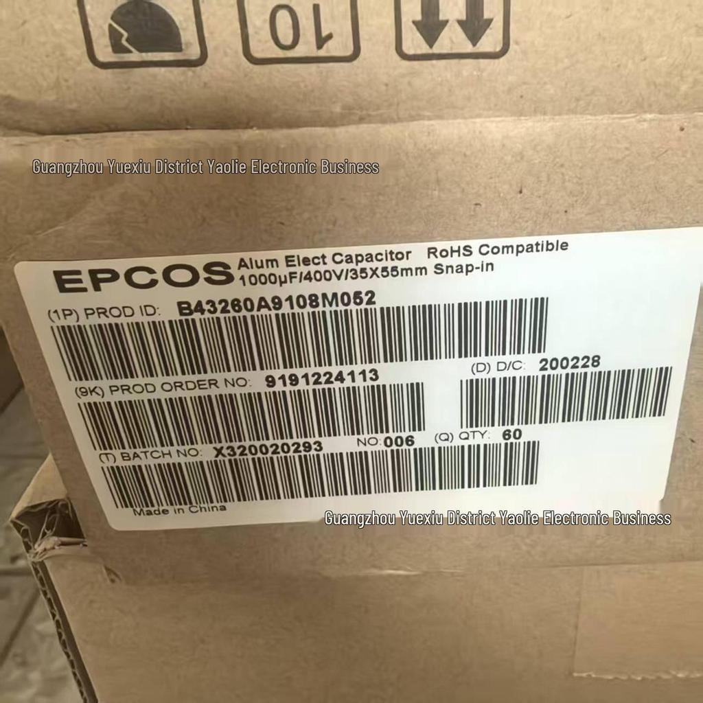 Brand New EPCOS 400V 1000uF Electrolytic Capacitor 35x55mm for Welding Machines