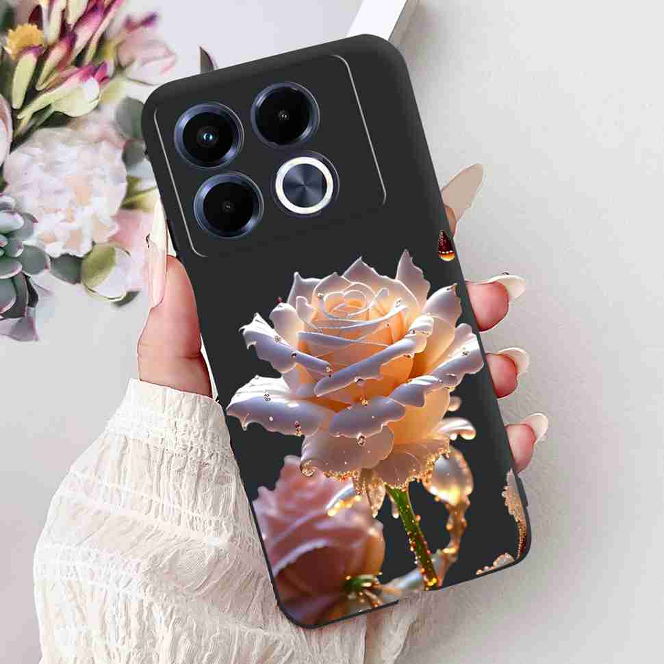 Защитный чехол для телефона для Infinix Note 40 5G Милый чехол с кошкой X6852 Силиконовый мягкий чехол для Infinix Note 40 Note40 5G Fundas Capa