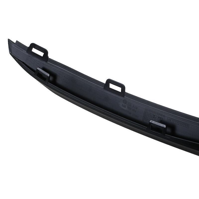 Volkswagen Golf Mk7 Front Lip GTI Bumper Trim Strips & Black Lower Guard (2015-2017)