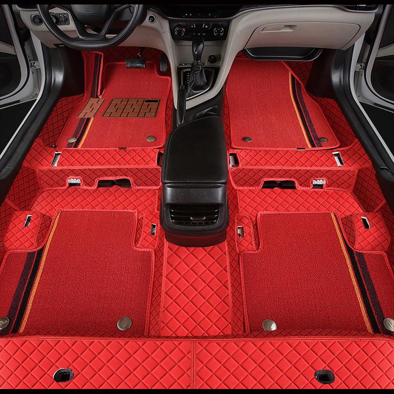 Sequoia 360 Aviation Floor Mats: Double-Layer, Detachable, Soft Pack with Tuck Edge Design.