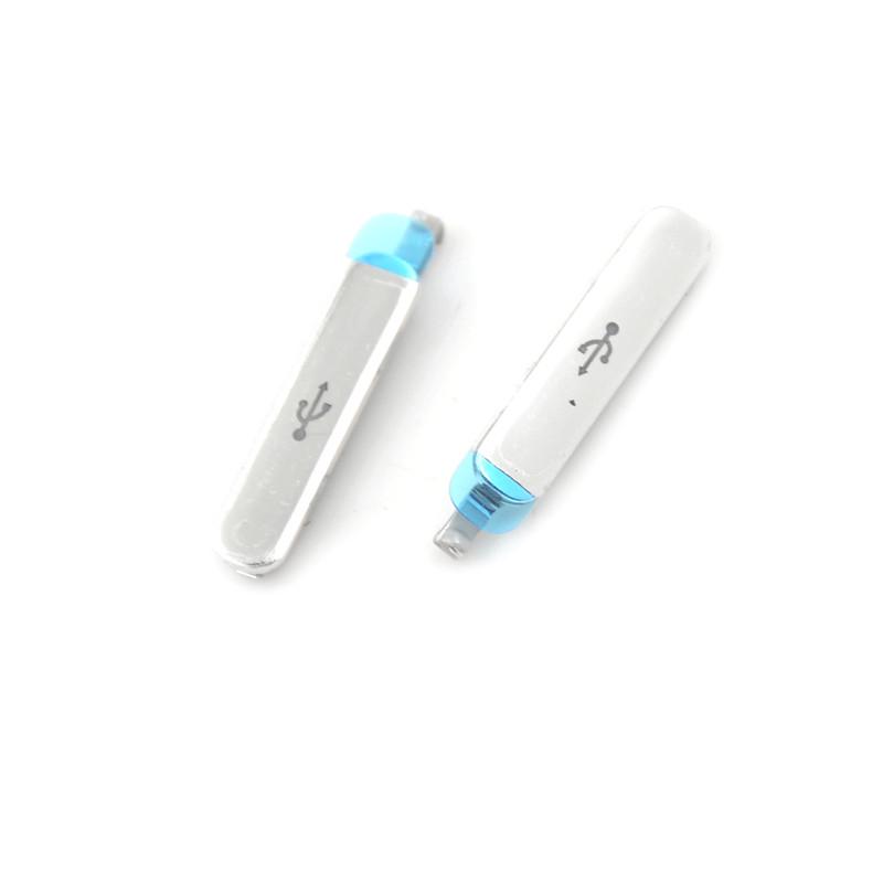 2 шт. Для Galaxy S5 Запасная крышка-заглушка порта USB-зарядки
