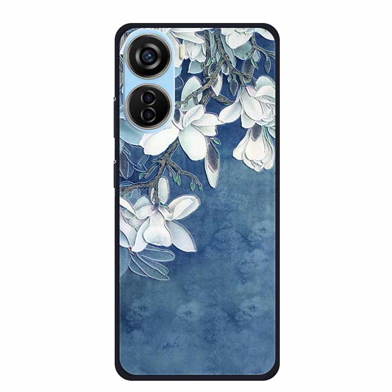 3D Тисненый чехол для ZTE Blade A35 A55 A54 A34 A33S V50 Design 5G V50 Vita Axon 40 lite Чехол для телефона Мягкий силикон ТПУ Задняя крышка