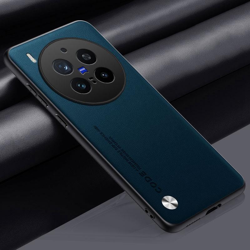 Роскошный чехол из искусственной кожи для Vivo X300 Pro, задняя крышка, силиконовый противоударный чехол для телефона с полной защитой для VivoX300 Pro X300Pro 5G