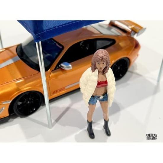 Американская диорама Фигурка в масштабе 1:18 Девушки хип-хопа-3 Американская диорама Фигурка Девушки хип-хопа Миниатюра [Б/у]