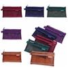 Hollow Clear Mesh Makeup Bag Cosmetic Lipstick Bag Double Layer Transparent Pencile Bag Simple Data Cable Storage Bag