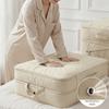 Foldable And Expandable Compression Clothes Storage Bag Quilt Moving Bag  for Blankets Comforters