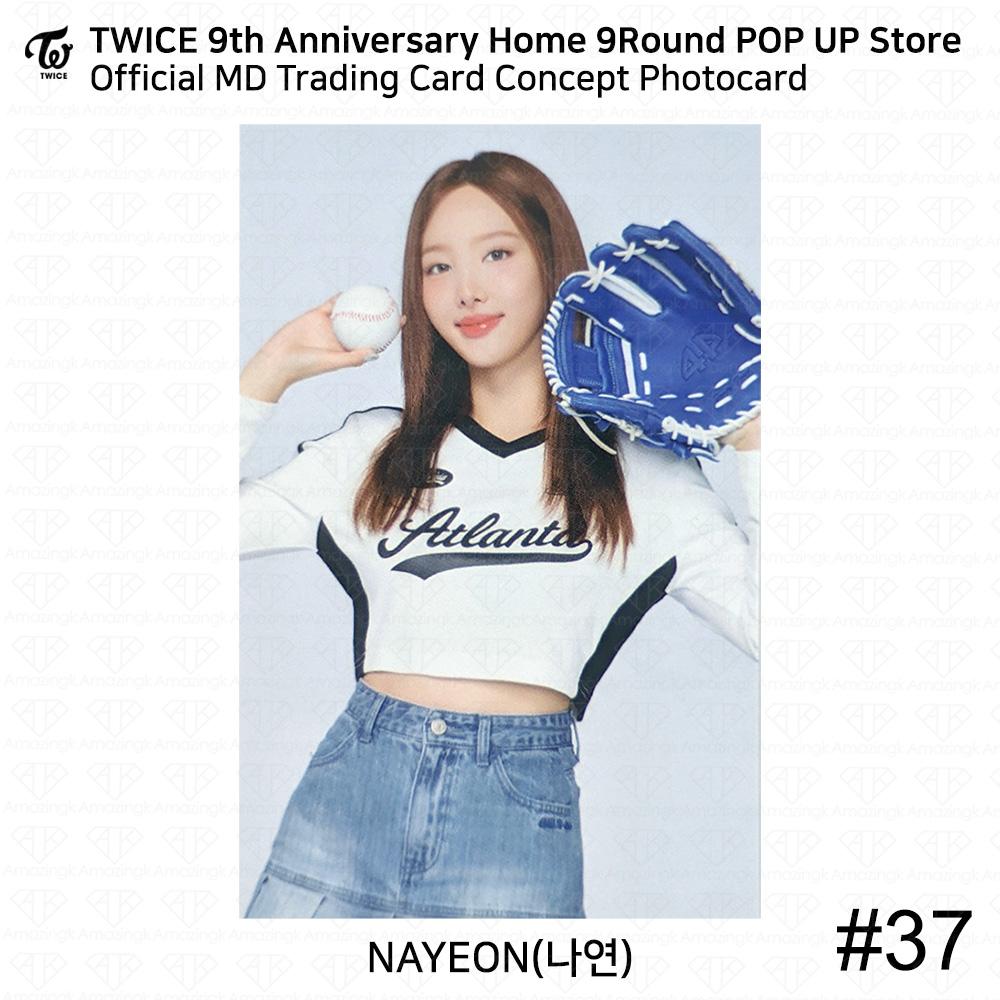 Twice 9th Anniversary Home9Round Pop Up Store MD Коллекционная карточка Фотокарточка