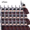 Ming Dynasty Soldiers Weapons Action Figure Accessories Helmet Armor Medieval Building Blocks Bricks Toys For Children Gifts