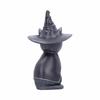 Witches Hat Occult Cat Figurine Desk Ornament Halloween Gift Cute Cat Decor