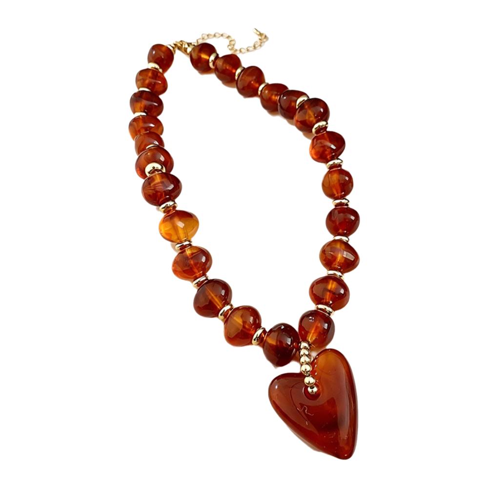 Bohemian Style Beaded Necklace Beads Pendant Jewelry New Women Jewelry Accessory Summer Beach