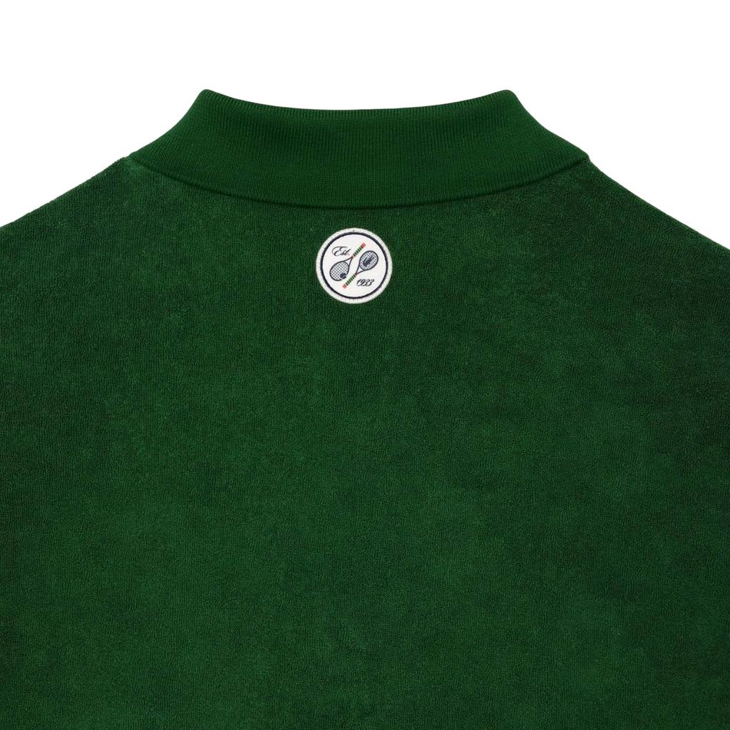 Lacoste Mens Roland Garros Edition Terrycloth Relaxed Fit Polo Shirt