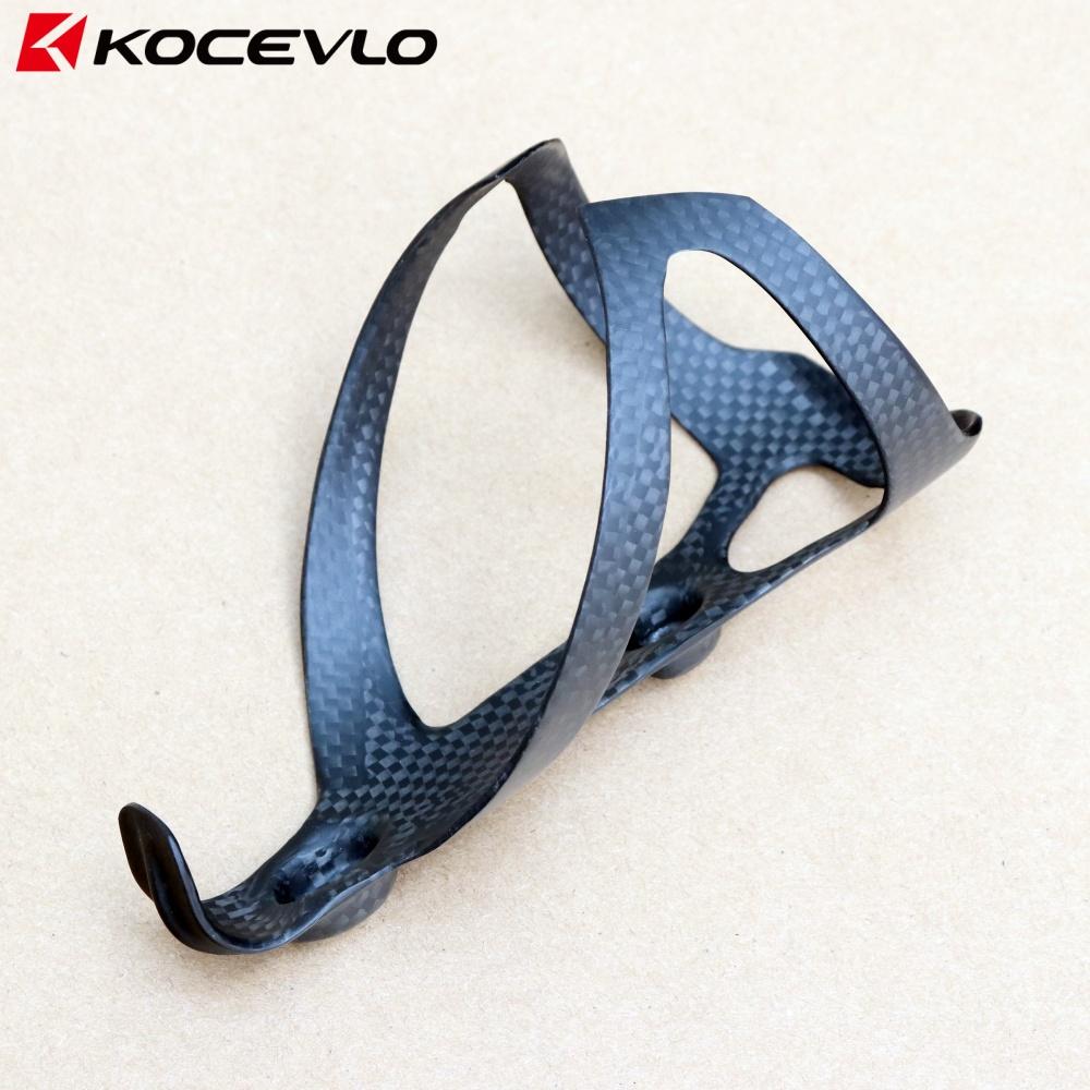 KOCEVLO RXL Lightweight Bicycle Bike Cycling Carbon Bottle Cage 22g Mtb Holder Black 3K carbon Matt 6
