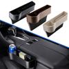 Car Seat Filler, Multifunctional Seat Storage Box With Cup Holder Hole Position With USB Car Charger