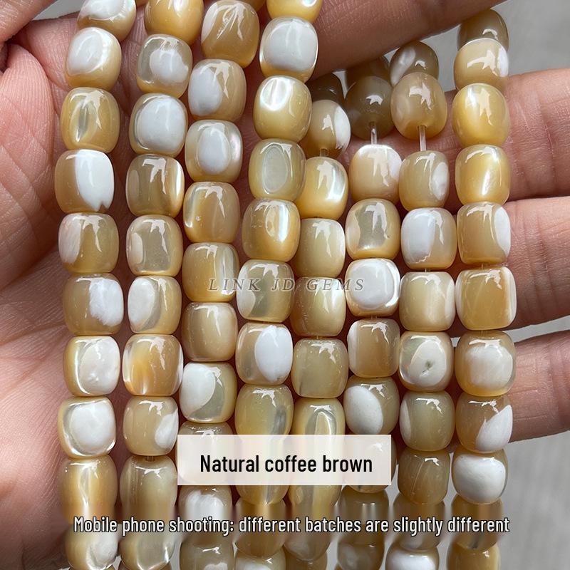 Jingde Jewelry Натуральные бусины из раковины улитки «Лошадиное копыто» - Бочонки и отдельные бусины для DIY ювелирных аксессуаров